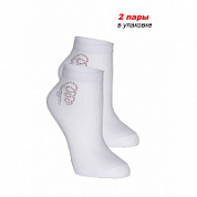 Носки детские А14-15 (2 пары) со стразами