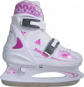 Коньки ледовые раздвижные Alfa Caprise PW-210 Pink