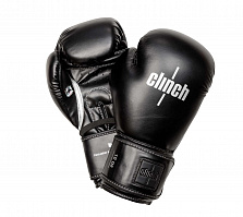 Перчатки бокс Clinch Fight 2.0 черные
