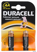 Батарейка DURACELL Basic LR6 AA BL2