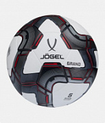 Мяч футбольный JÖGEL Grand №5, белый