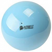 Мяч для художественной гимнастики 18 см Pastorelli одноцветный New Generation голубой F.I.G