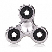 Спиннер Fidget Spinner metalic серебряный