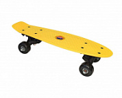Скейтборд пластиковый 41*12 см SK400 желтый