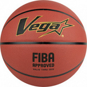 Мяч баскетбольный VEGA 3600, OBU-718 FIBA, р.7, синт.кожа(микрофибра), нейл.корд, бутил. кам.,темно-
