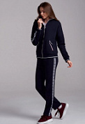 Костюм спорт женский Red-n-Rock's 12L-RR-1419 темно-синий