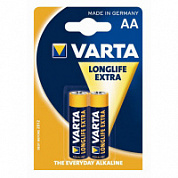 Батарейка Varta Longlife Extra АА LR6 BL2