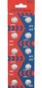Батарейка Perfeo AG13 LR44/10BL Alkaline Cell 357A
