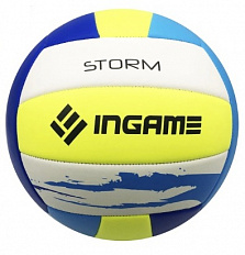 Мяч волейбольный INGAME STORM бело-желто-синий