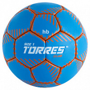Мяч для гандбола TORRES Club р.1, ПУ, синий