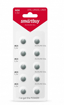 Батарейка Smartbuy AG6-10B