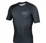 Рашгард MMA Rusco Sport Only Black короткий рукав детский
