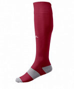 Гетры ф/б Jogel CAMP BASIC SOCKS, гранатовый/серый/белый 