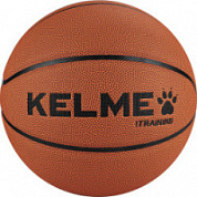 Мяч баскетбольный KELME 8202QU5001-217  р.7 8 пан. ПУ, нейлон. корд, бутил. камера, ярко-кор