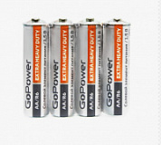 Батарейки GoPower R6 AA SHrink 4 105