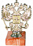 Постамент мрамор 5,5*3/red