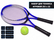 Набор б/т 2 ракетки SP-20-06 (синий)