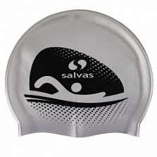 Шапочка д/плав SALVAS Cap FA065/S серебристый