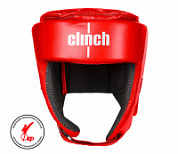 Шлем кикбокс Clinch Helmet Kick красный
