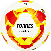 Мяч футбольный TORRES Junior-3  р.3, 32 панели. ручн.сшивка, красн-желт  F320243