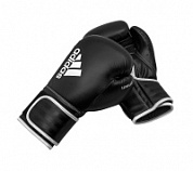 Перчатки бокс ADIDAS Hybrid 80 adiH80 черно-белые