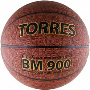 Мяч баскетбольный TORRES ВМ900, B32037,  р.7 ПУ , нейлон. корд, бут.камера.