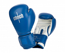 Перчатки бокс Clinch Fight 2.0 сине-белые