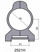 Крепление для ПО Е 2521 Н