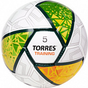 Мяч футбольный TORRES Training р.5 32 панели, PU, 4 подкл. слоя, ручная сш. F323955