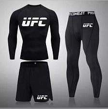 Комплект тренировочный UFC (3 предмета) черный