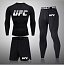 Комплект тренировочный UFC (3 предмета) черный
