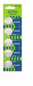 Батарейка Perfeo CR2450/5BL Lithium Cell