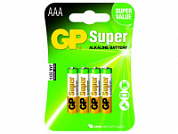 Батарейка GP Super LR03 BL2 ААА