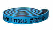 Эспандер - петля 2080 мм х 4.5 мм х 32 мм 15 - 35 кг Original FitTools FT-DCL-32 синий-серый