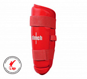 Защита голени Clinch Shin Guard Kick красная